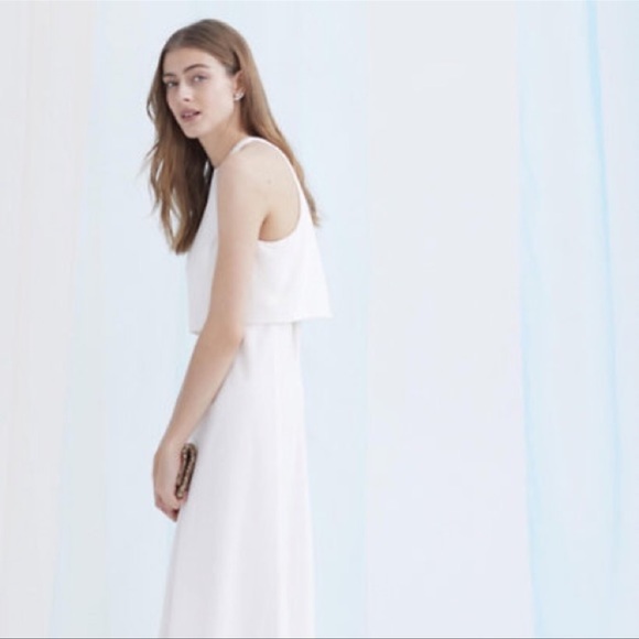 BHLDN Jill Stuart Iva Maxi Crepe Gown - Picture 10 of 11